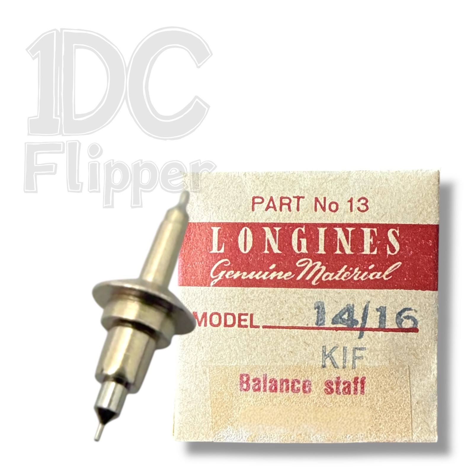 Longines 14.16 BALANCE STAFF KIF 723/LON 14.16 NOS Read