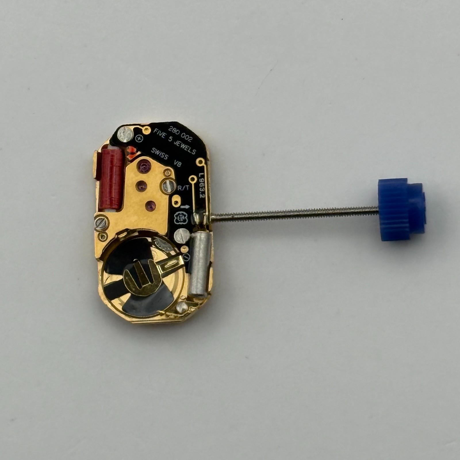 ETA 280.002 Watch Movement Quartz 5 Jewels Swiss Parts Repair Spares 8.4mm