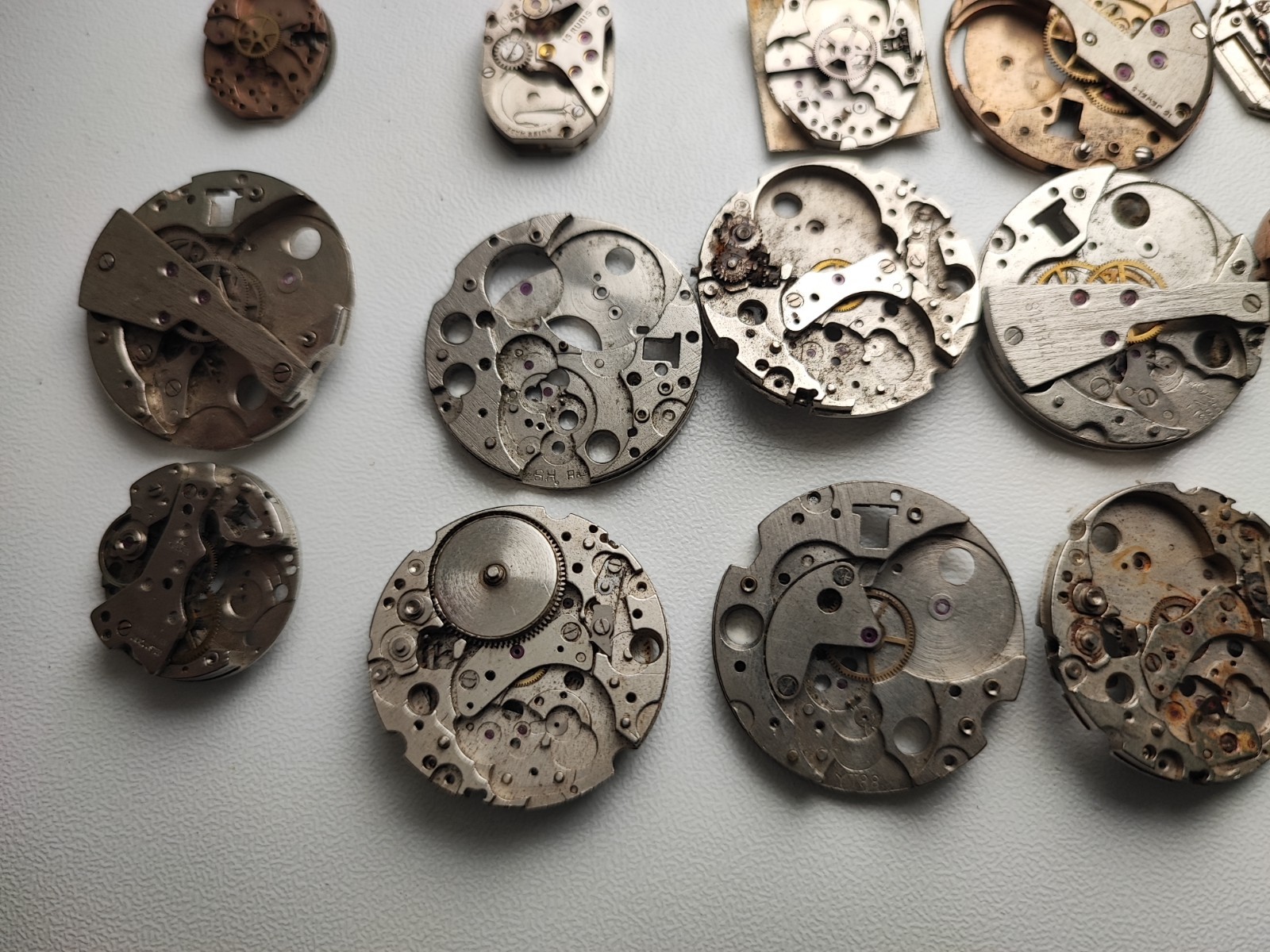 mix Watch Main Plate lot watchmaker fef fhf as eb fe others