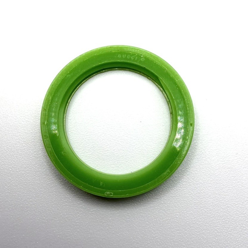 NOS Genuine Gucci 1100L, 1200L Light Green Color Interchangeable Plastic Bezel