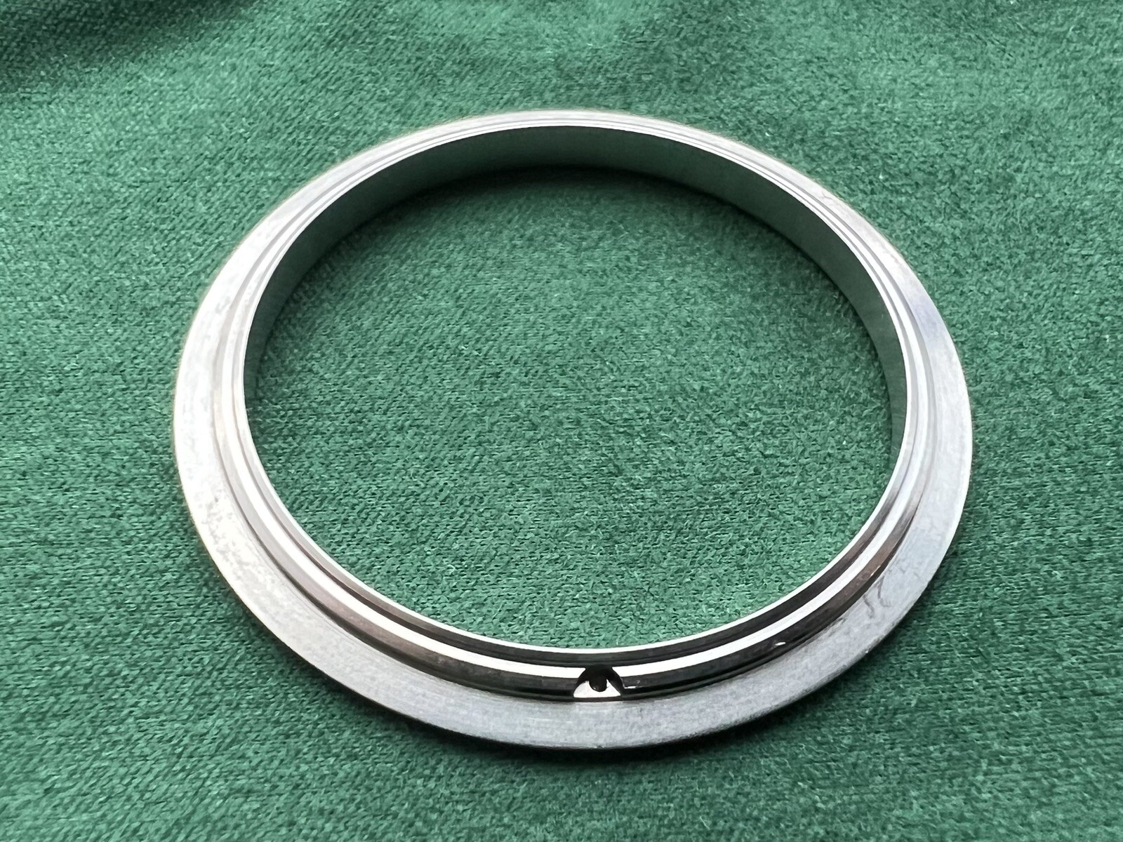 Genuine Rolex GMT-Master II 16700 16710 16760 Retainer Bezel Insert Ring OC#682