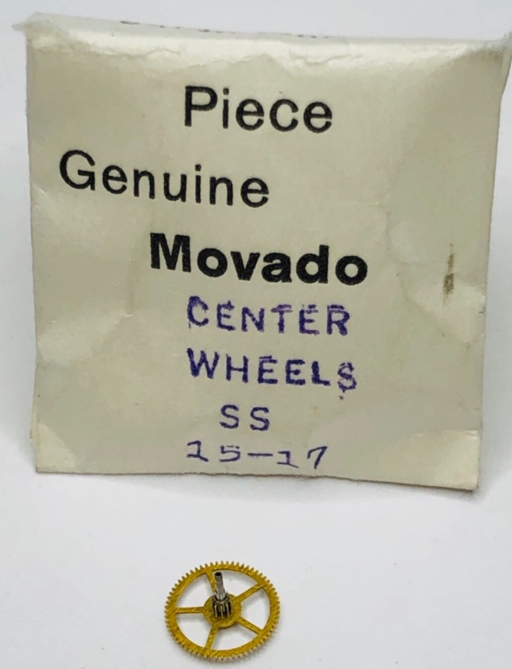 New Genuine Movado Calibre 15-17 #201 Center Wheel