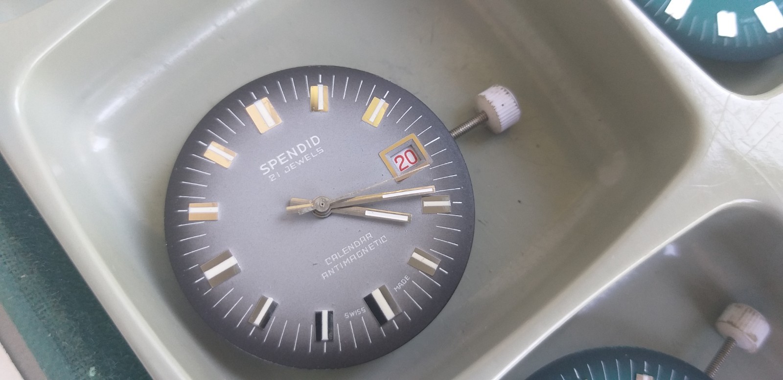 Bettlach EB cal. 8024 Unfinished Vintage Swiss Watch Project Lot New Old Stock