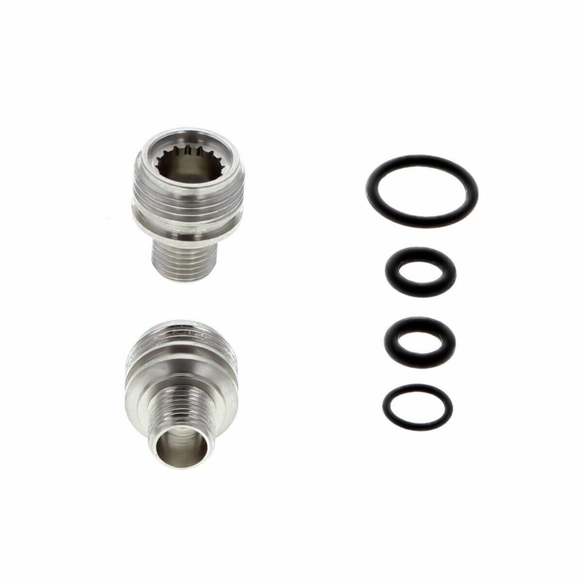 CASE CROWN SCREW TUBES FOR ROLEX GMT MASTER 116710 116713 116618 + GASKET S/S