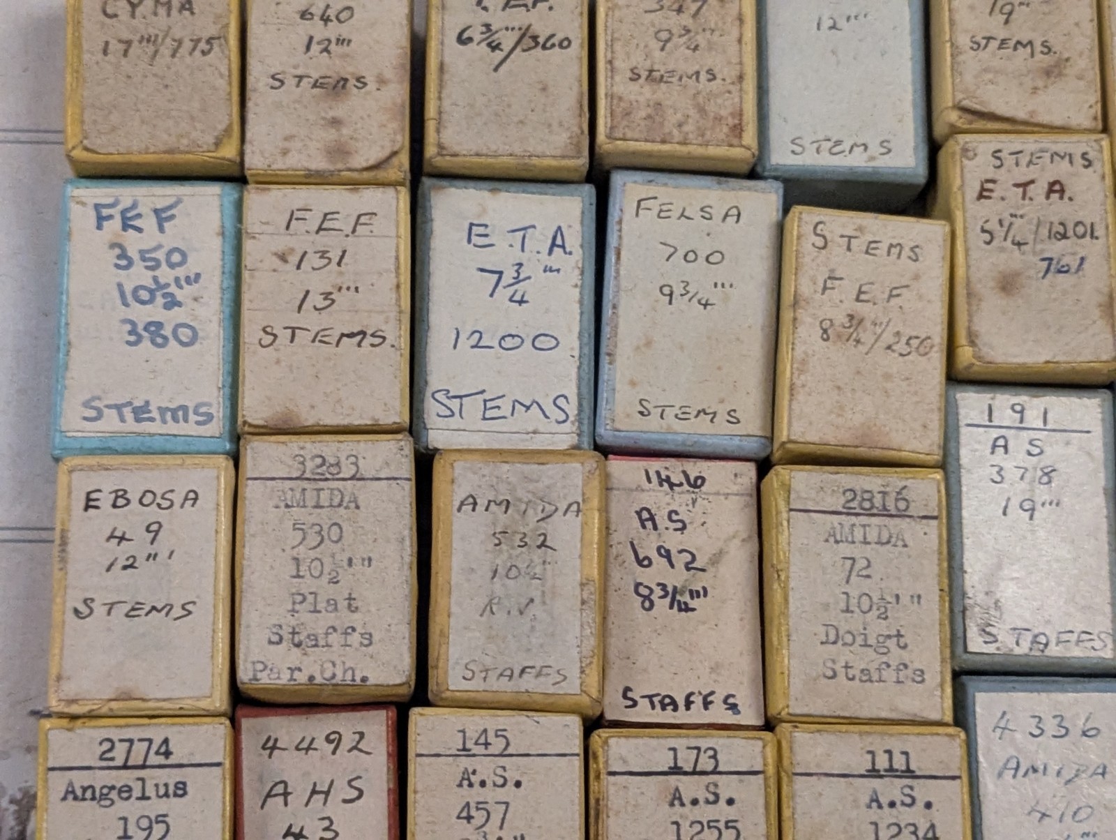 Watch Parts, New Old Stock in Boxes, Various Makes / Cals, ETA, Alpina etc #R621