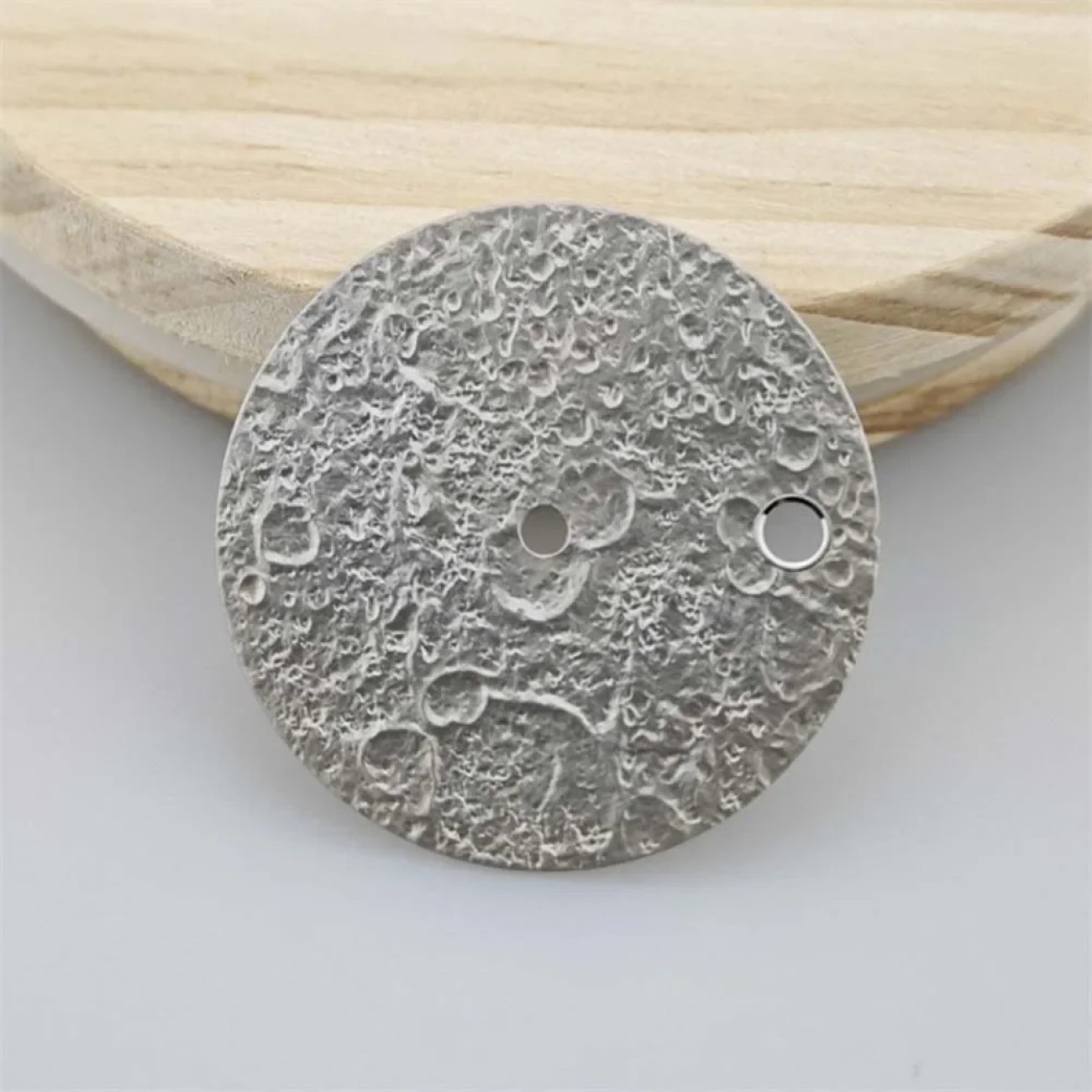 28.5MM Watch Dial 3D Moon Pattern Faces For NH35 NH36 Movement Watch DIY Parts