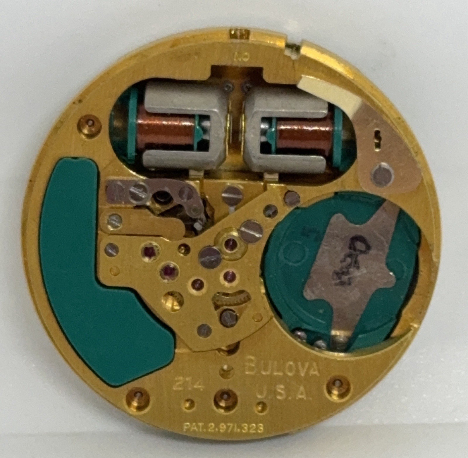 Accutron Bulova 214 Movement USA Does Not Run