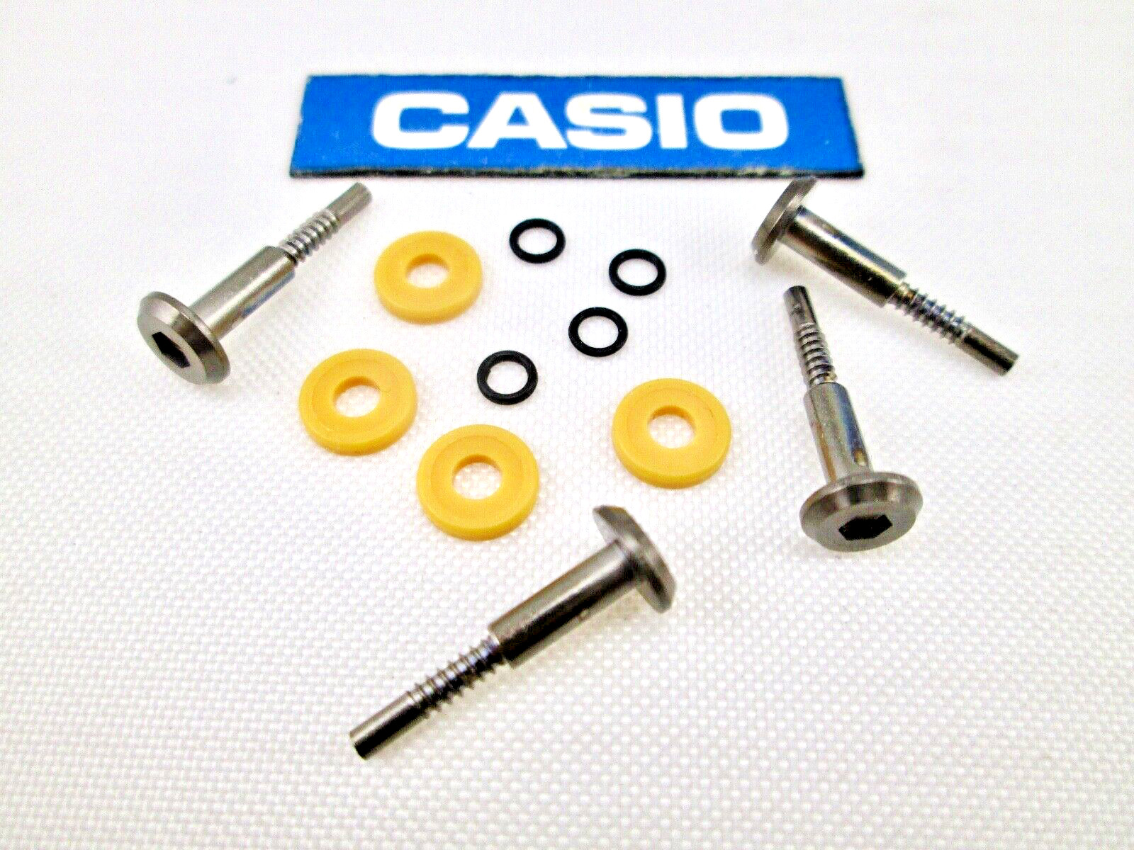 G-Shock Rangeman GPR-B1000 GPRB1000 watch band screws, gasket, and spacers X 4