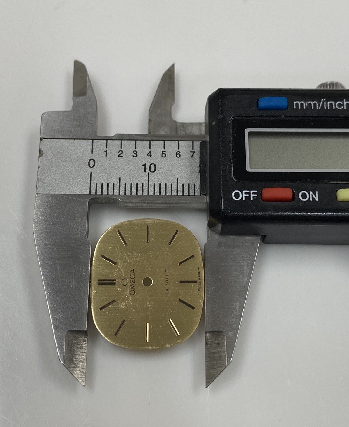 Original Vintage Omega De Ville Caliber 625 Gold Dial