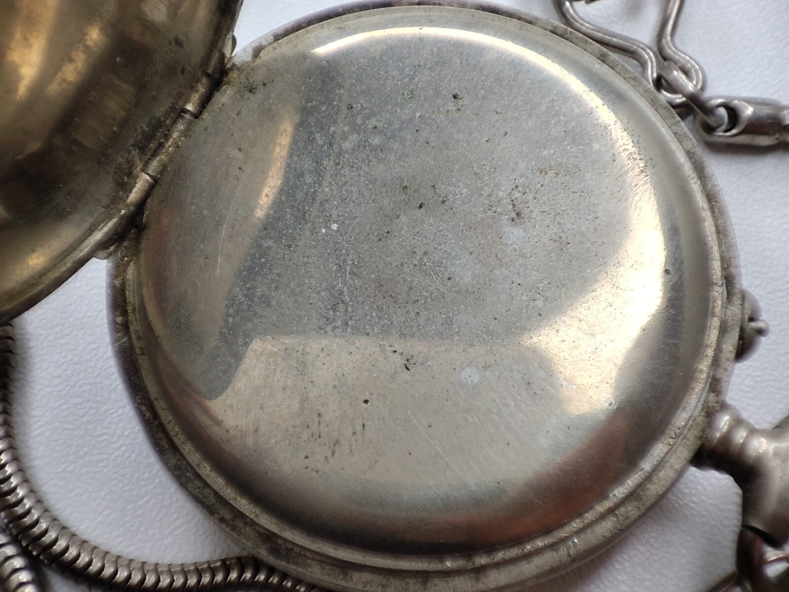 Argentan pocket Watch – 48.8 mm – for parts and spares