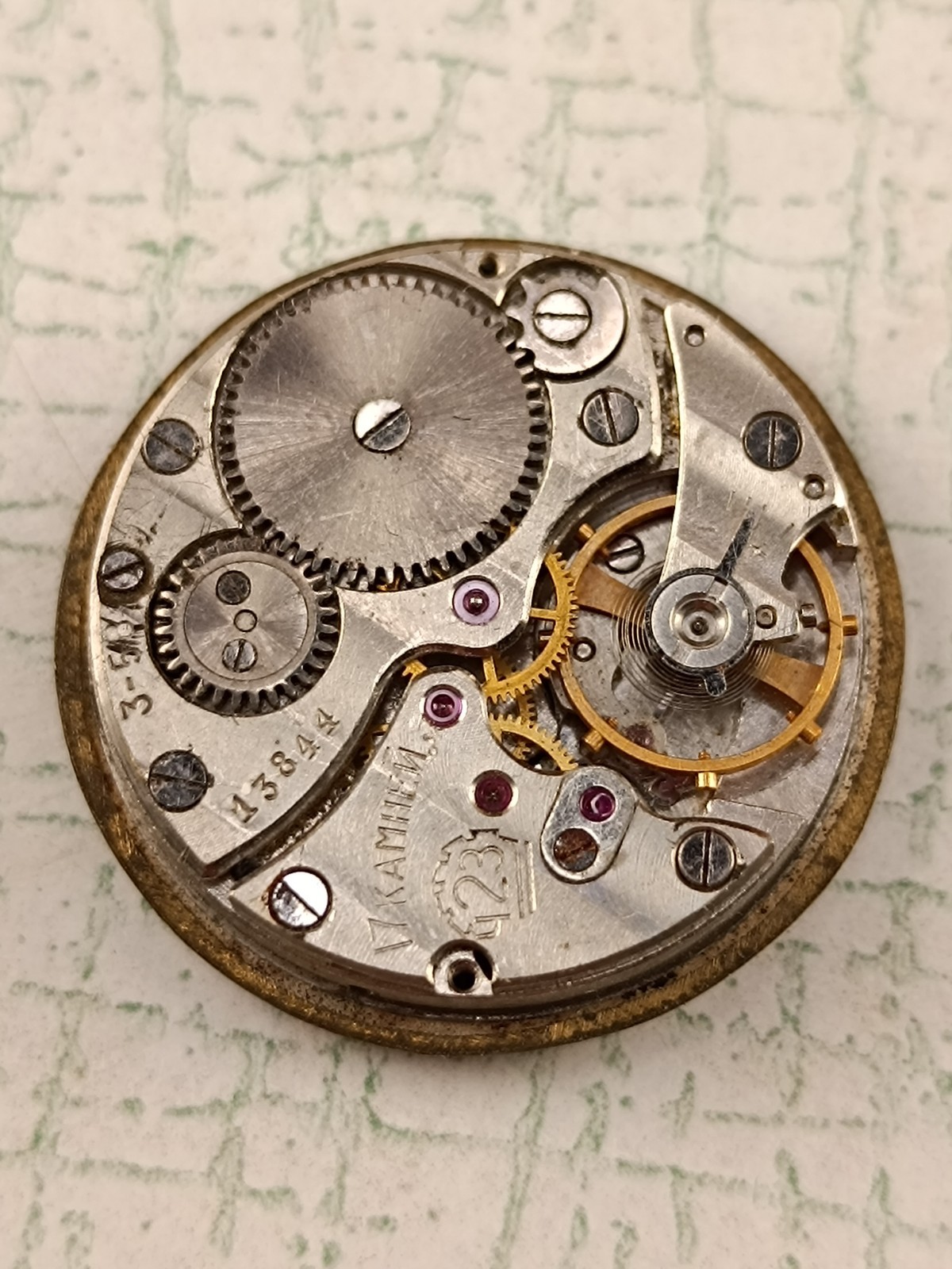 9 Vintage Soviet Mechanical Watch Movements Mixed Lot USSR For Parts Repair