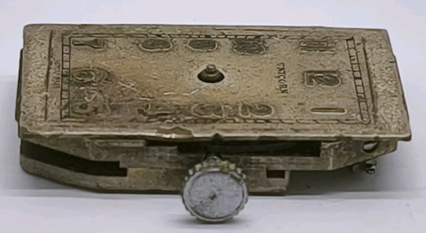 Vtg 1940s Unicorn Rolex Cal Genex Prima 404 Tank 15J Watch Movement 15 X 24.7mm