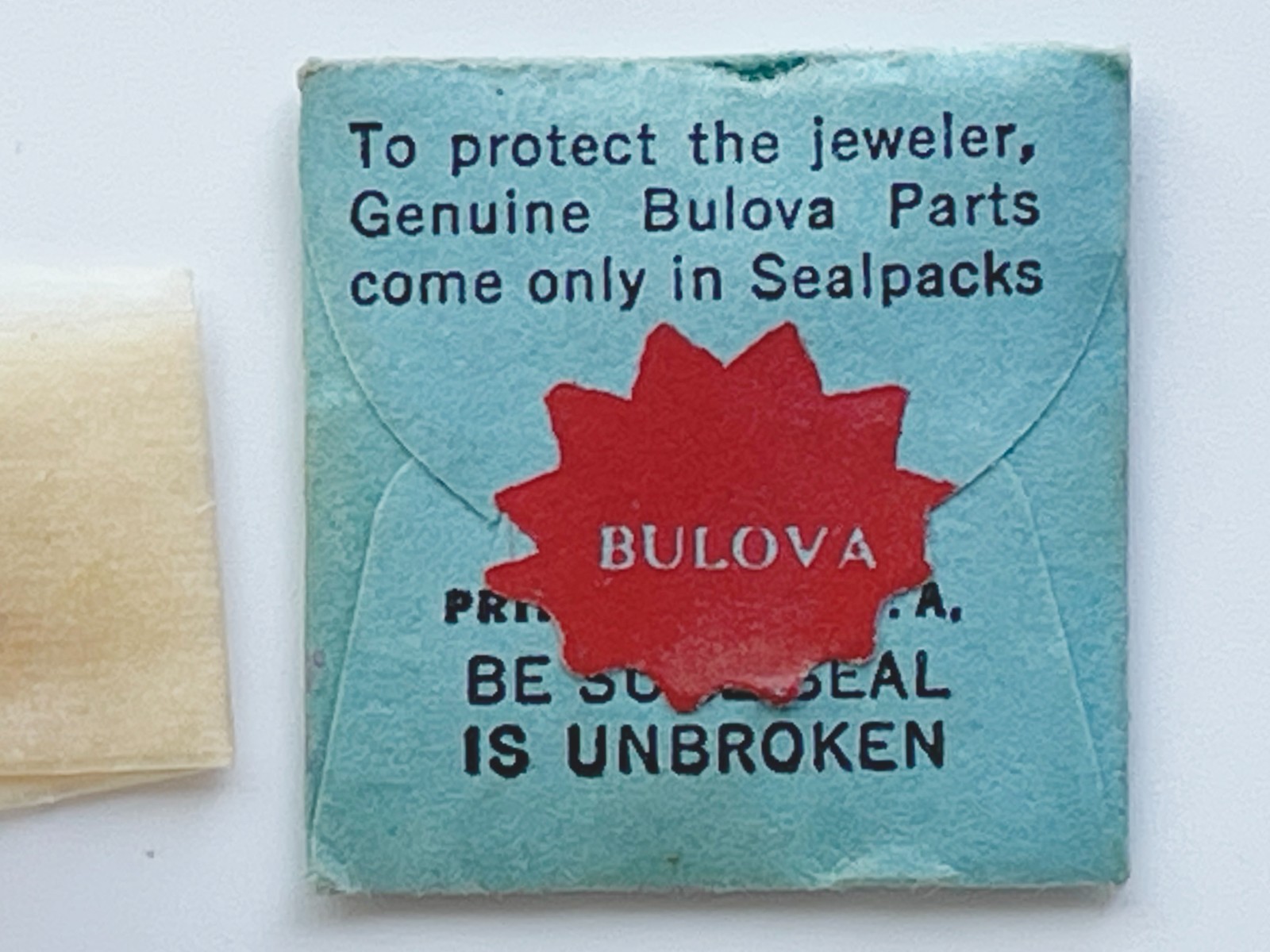 Bulova New 5AB GDA9 Vintage Hour & Minute Watch Hands #63-64 NOS Parts Repair