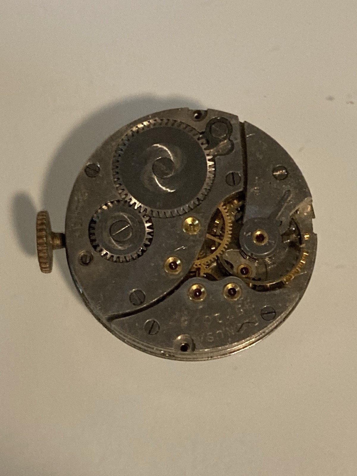 Pocket watch movement lot. Elgin, Waltham, NY Standard, Lady Arlington.