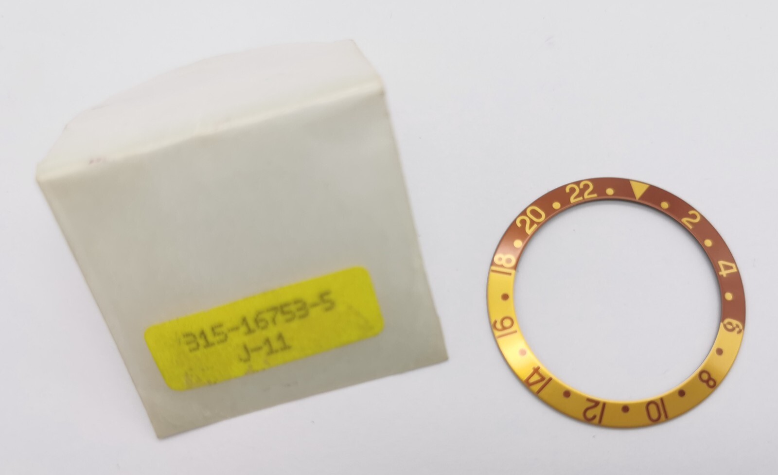 Rolex 315-16753-5 J-11 Gmt Master Eye Of Tiger Bezel 1675 16753 New In Paper Bag