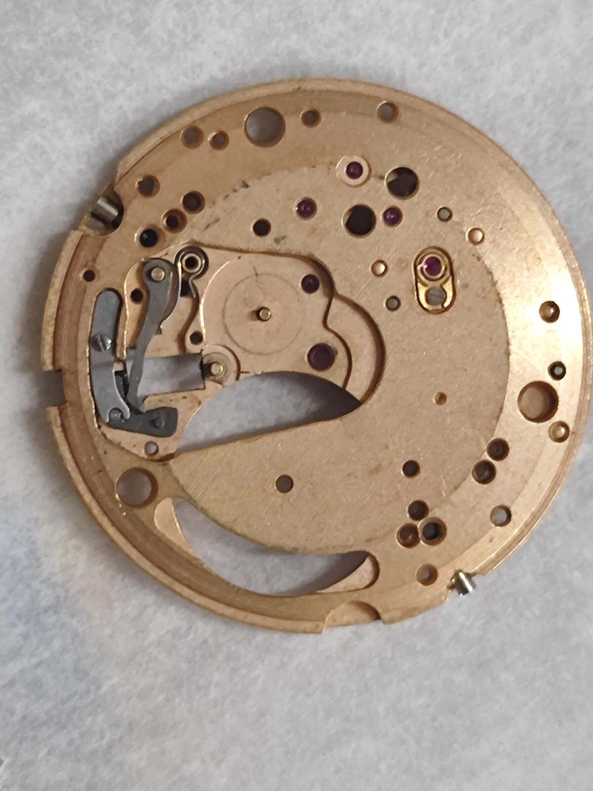 OMEGA Cal. 601 Part 1000 Main plate and parts Uesd