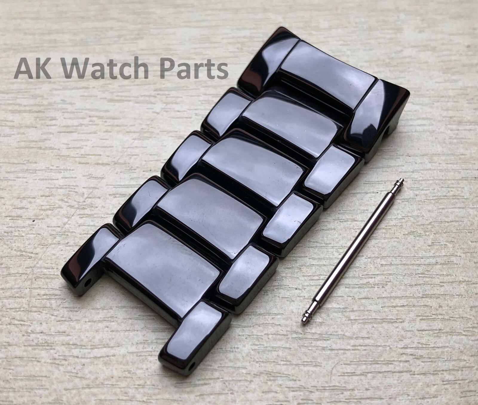 5 TOP FIXED CERAMIC Links Fits Emporio Armani AR1474 spare strap/bracelet/band