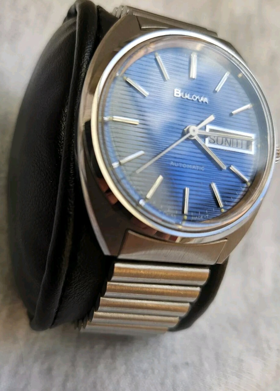 Rare 1970s Bulova N7 Automactic Wacth VGC 35MM