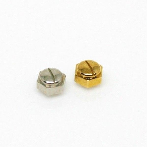 New Ebel Yellow Gold Screw Crown Wave Diamond Mother of Pearl 1.5 mm tube 65,68