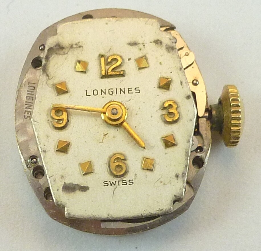 Vintage Longines 14.16 Mechanical Wristwatch Movement – Parts Repair