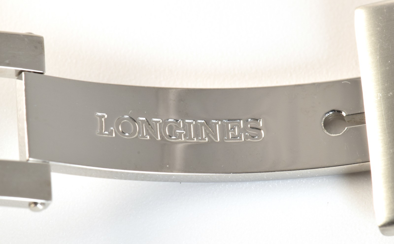 Longines HydroConquest 41mm Mens Steel 19mm Watch L600154855 Clasp Buckle