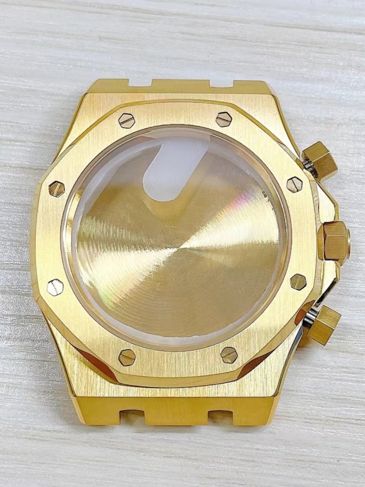 41Mm Stainless Steel Watch Case Sapphire Crystal for Vk63 Movement Accessories