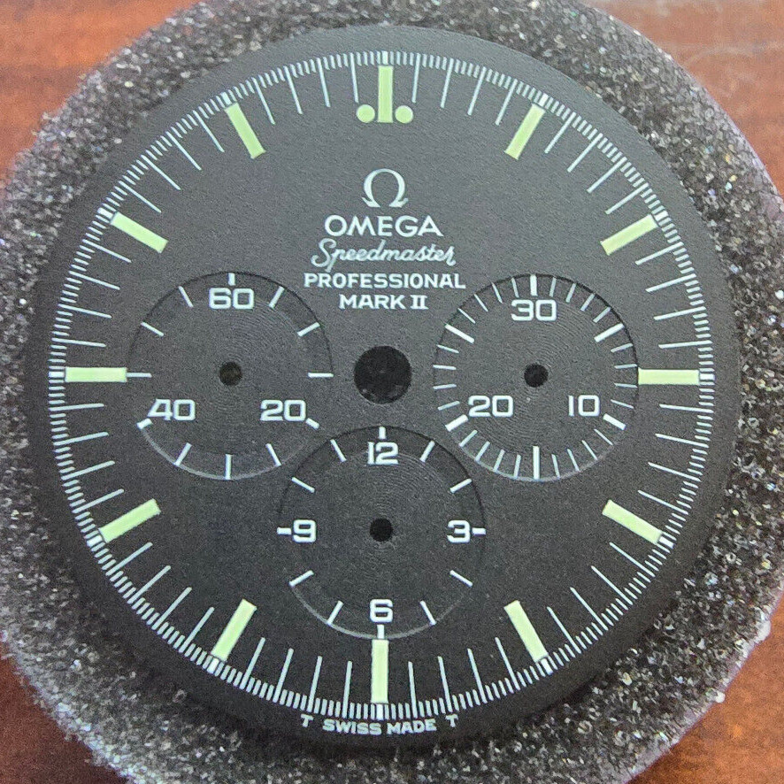 VINTAGE OMEGA SPEEDMASTER MARK II TRITIUM DIAL CAL 861 31.5MM NEAR PERFECT 1970