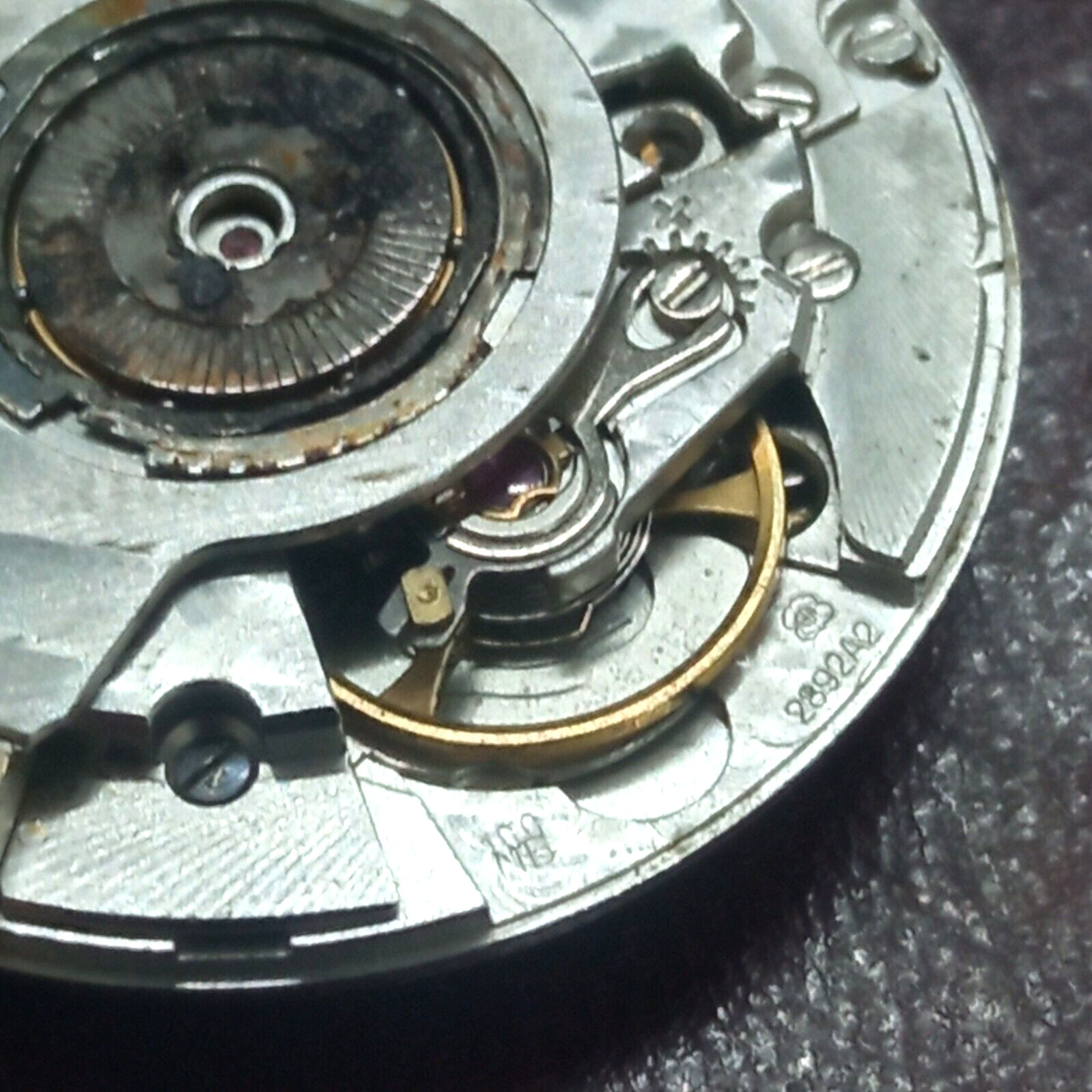 Cartier Movement Caliber ETA 2892-A2 Automatic Doesn’t Work For Repair or Parts