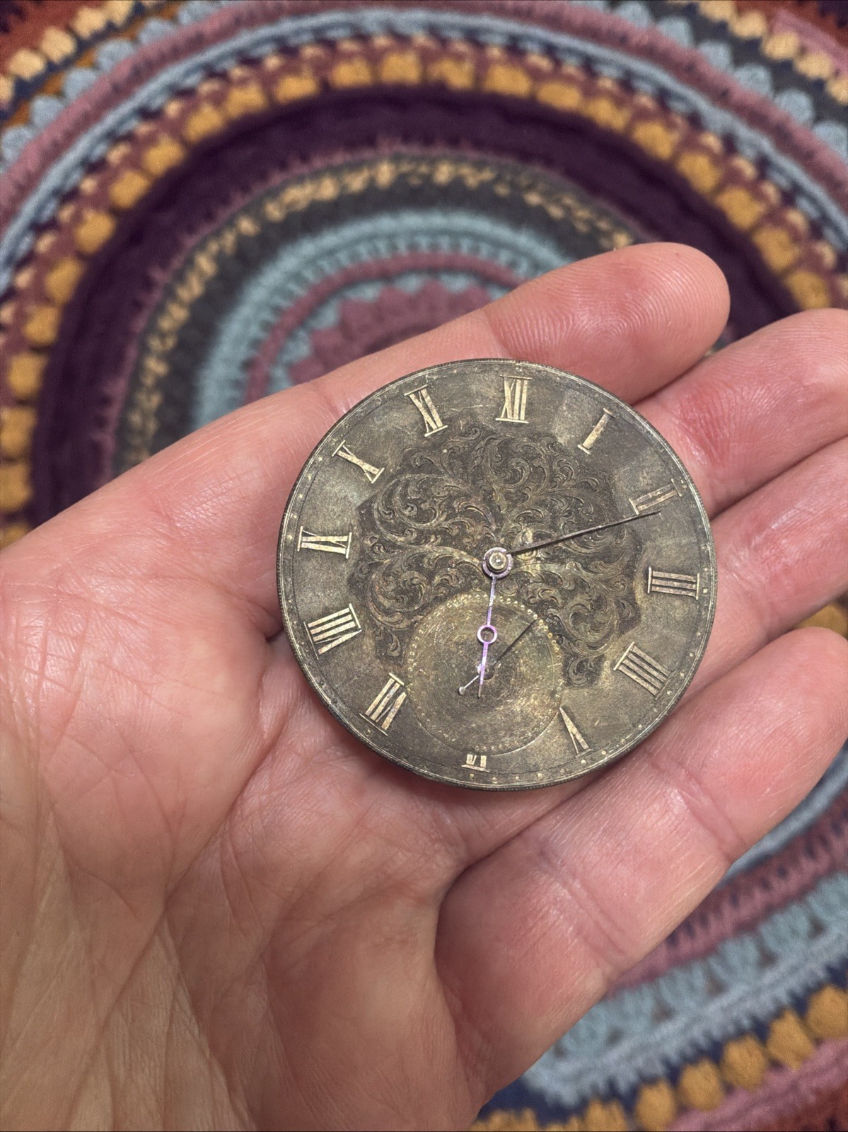 Antique MJ Tobias Liverpool 45.8mm 13J Pocket Watch Movement For Parts or Repair