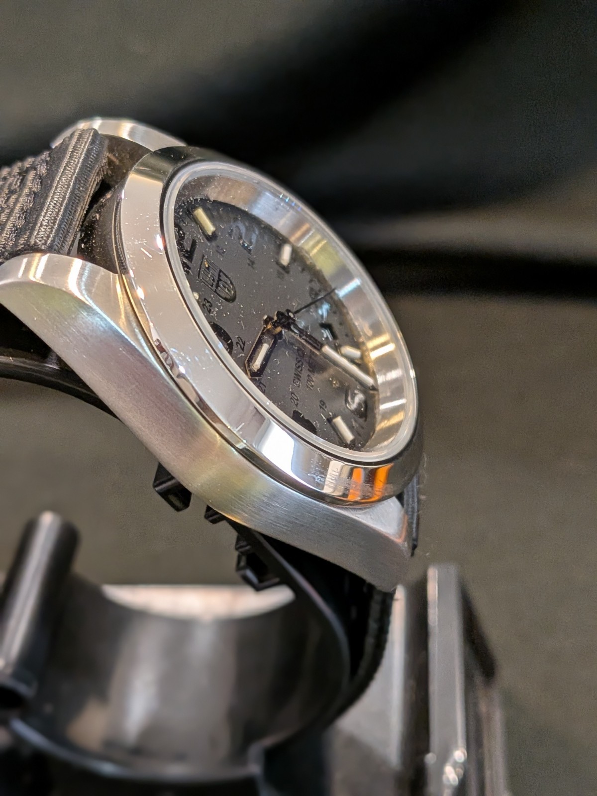 Luminox Blackout MOD Steel Case Sapphire Crystal Read Description