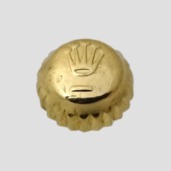 Rolex 18K yellow Gold GMT Master Rolex 5.3mm Watch Crown Part 16753