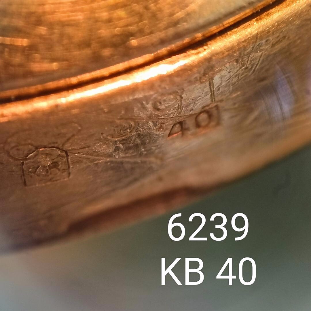 GENUINE COMPLETE CASE GOLDEN COLOR VINTAGE ROLEX 6466 BREVET 6239 40 MICRONS