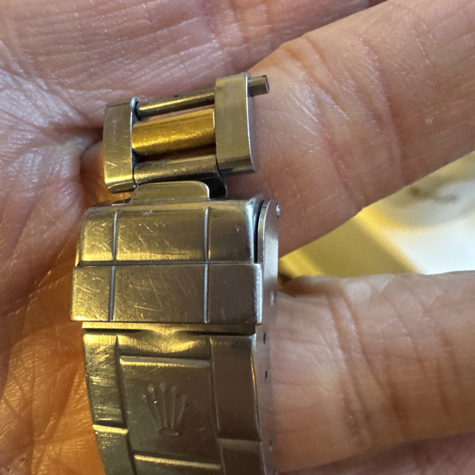 Vintage Rolex 93153-18 16613 16803 Submariner clasp T10 1993