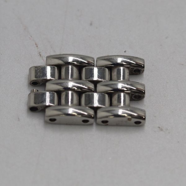 Omega De Ville Bracelet Links 12mm Silver 2 Links