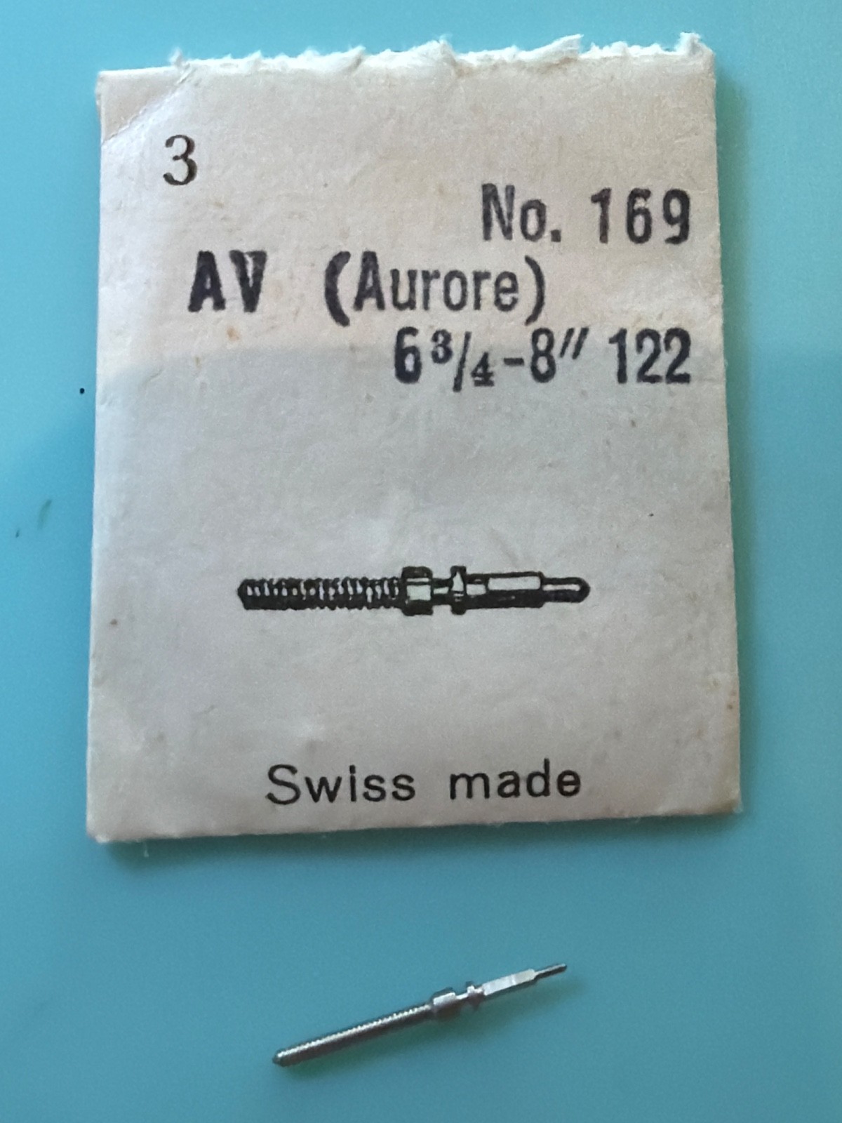 Winding Stem Various Calibers NOS (1) Stem OMEGA – PUW – VALJOUX – PESEUX – MIDO
