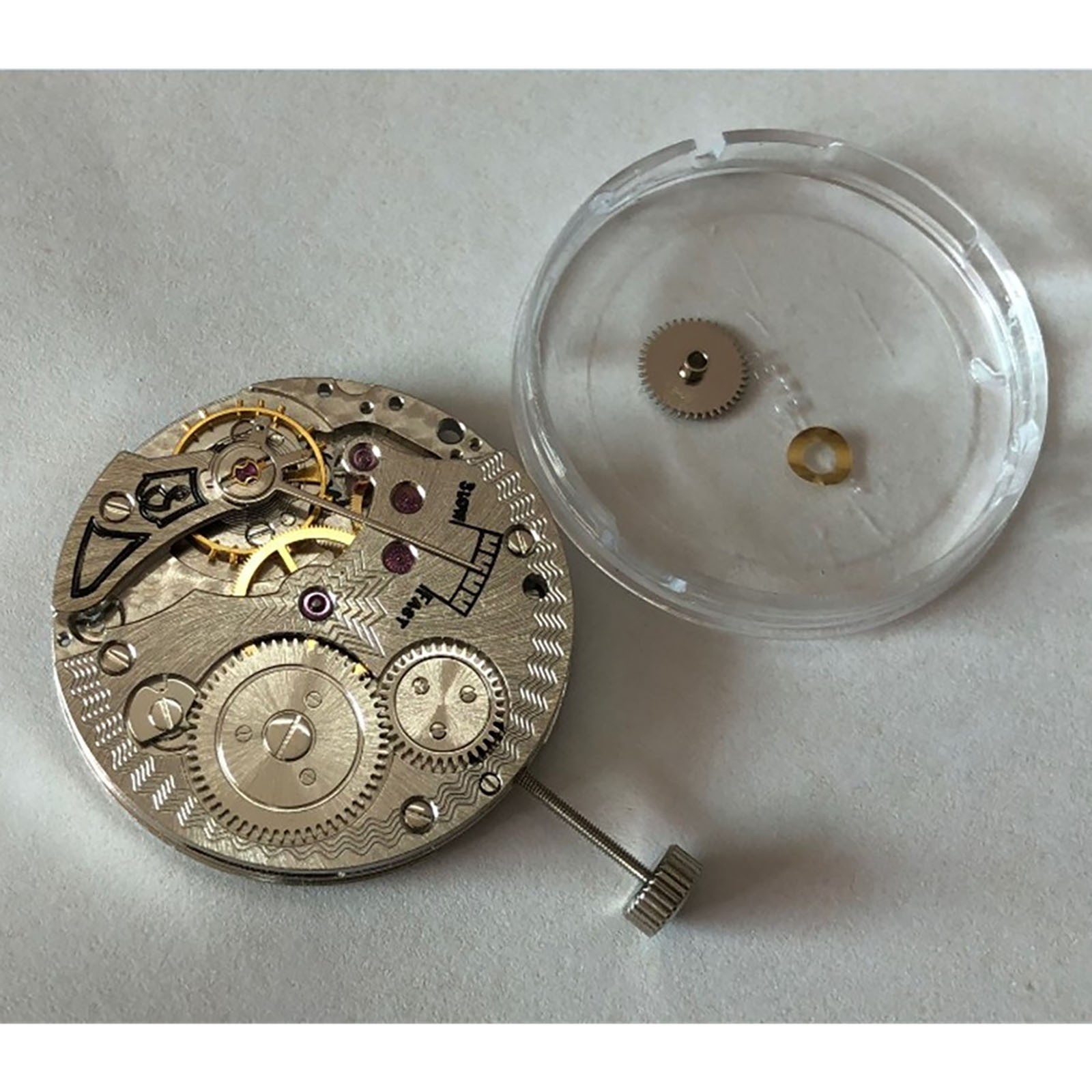 21600bph 17-Jewel Mechanical Hand-Winding Watch Movement For ETA 6498 ST3621 B