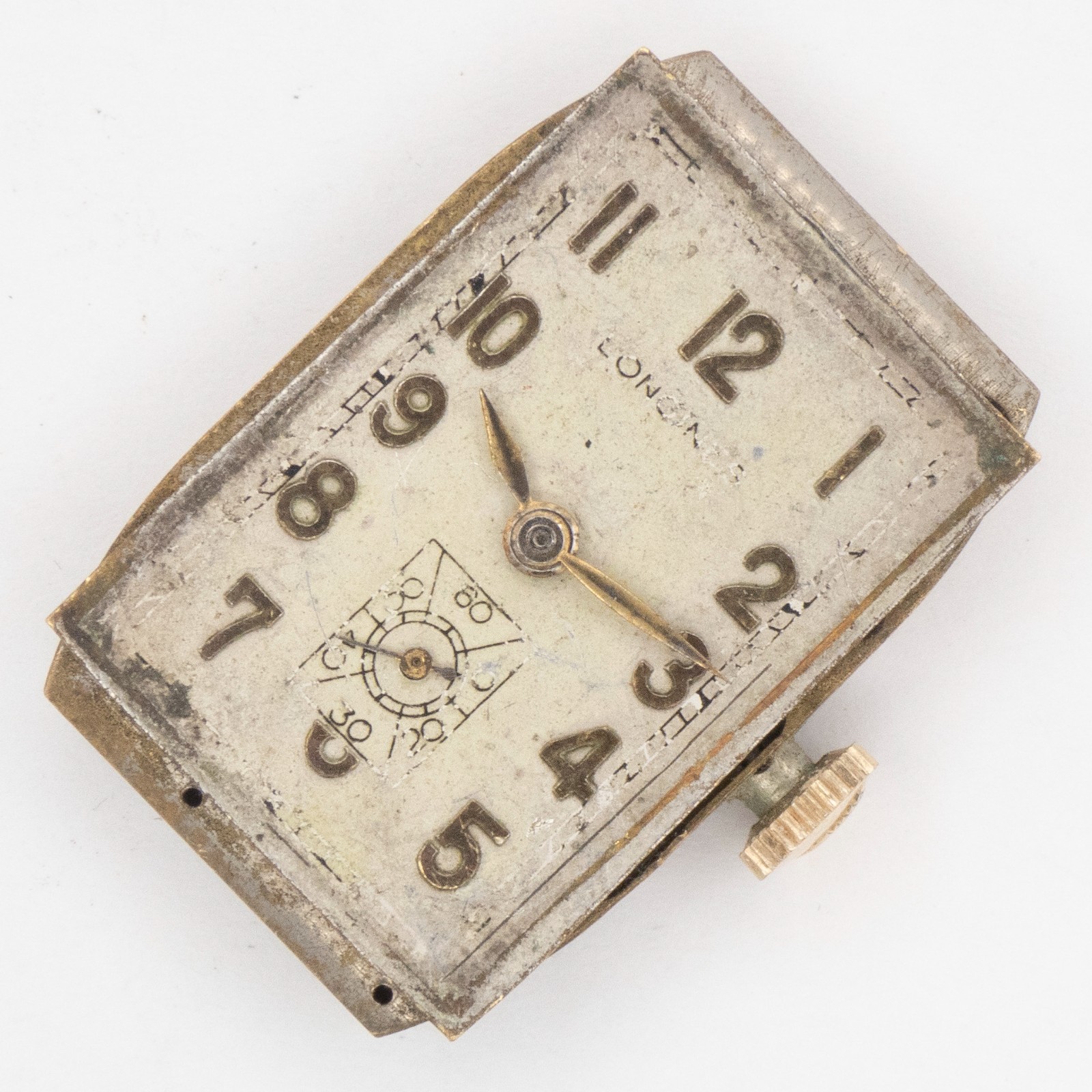 Vintage Longines Caliber 9L 17-Jewel Wristwatch Movement