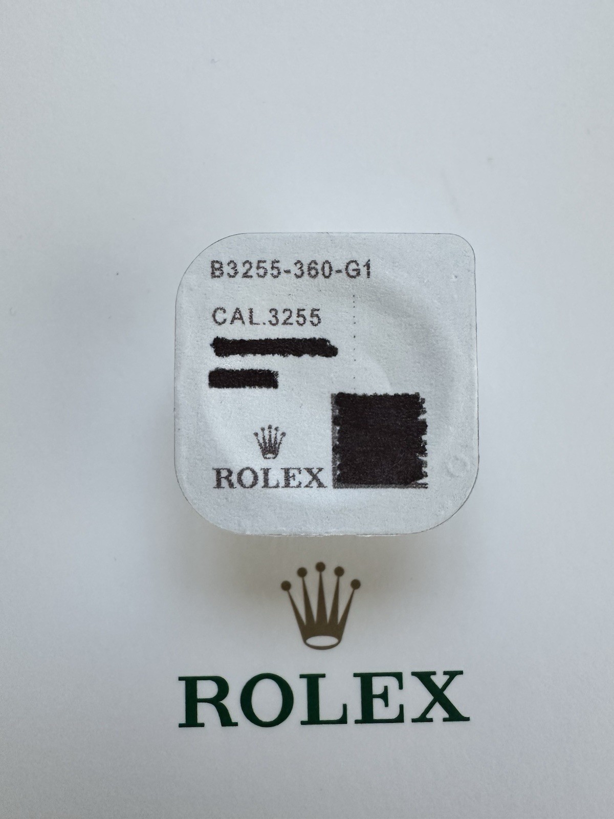 Genuine Rolex 3255-360 Seconds Wheel 3255 3285 New/sealed