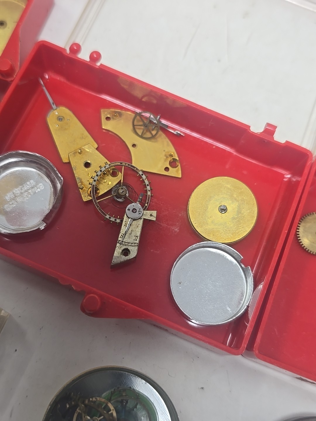 Antique Pocketwatch Watch Parts and REPAIR Lot London SteamPunk Crafts NO RETURN