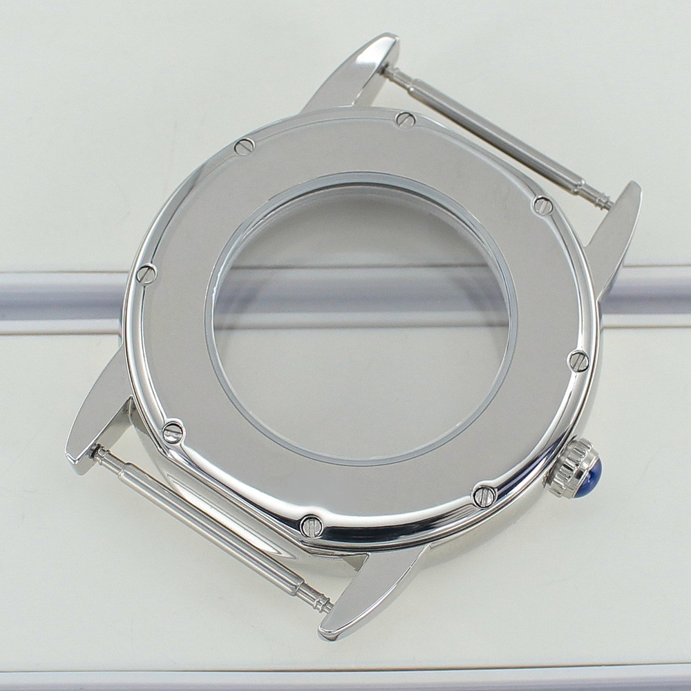42mm Ultra Thin Patrimony Mod Watch Case Sapphire For ETA2824 Movement