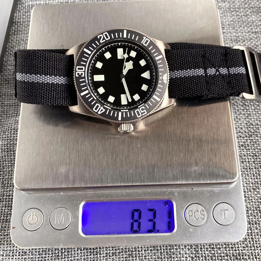 42mm Titanium Case Nh35 Pt5000 Mechanical Automatic Watch Set Sapphire 20ATM