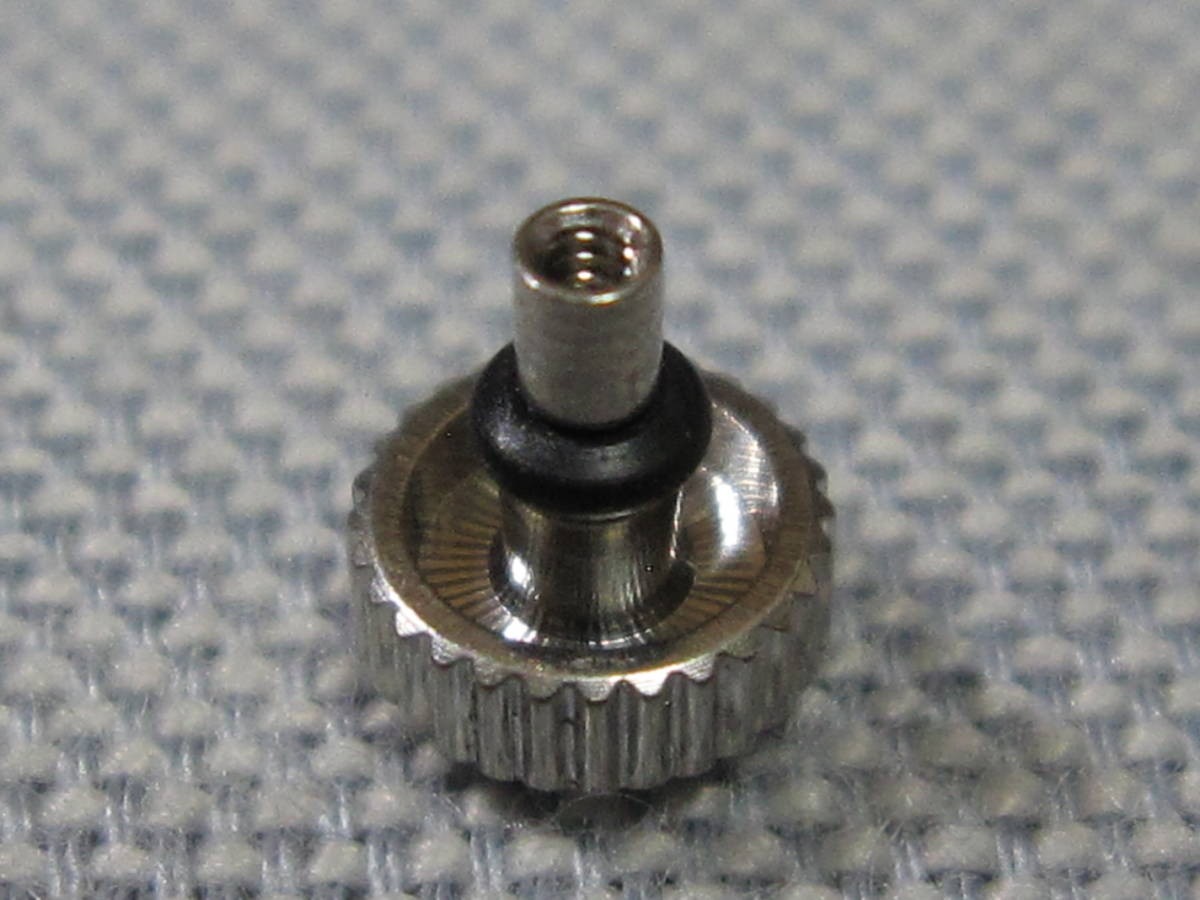 Genuine SEIKO King Seiko 52KS Crown 45M09N & Stem 354026 Silver 5245 NOS