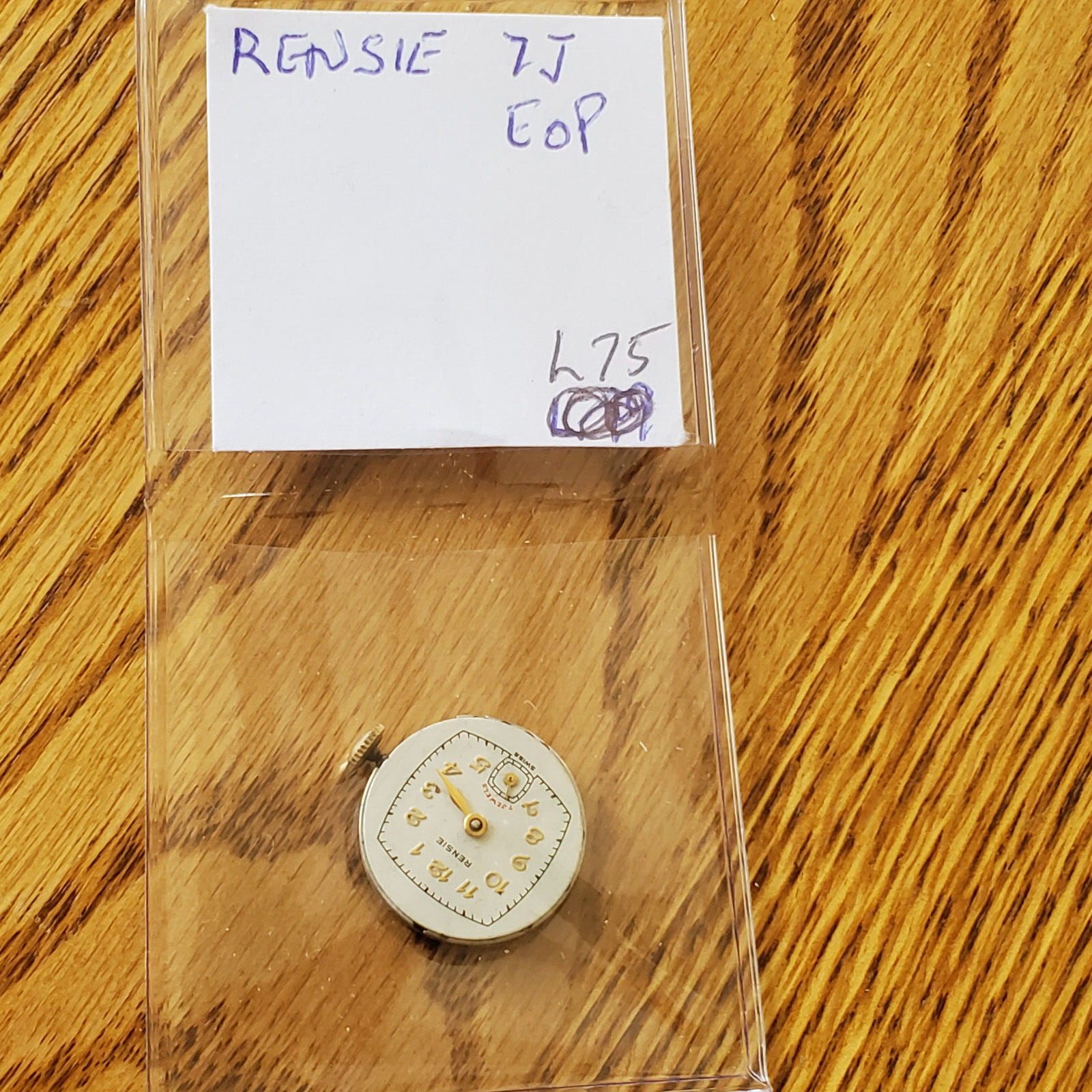RENSIE WATCH MOVEMENT EOP 7J L75