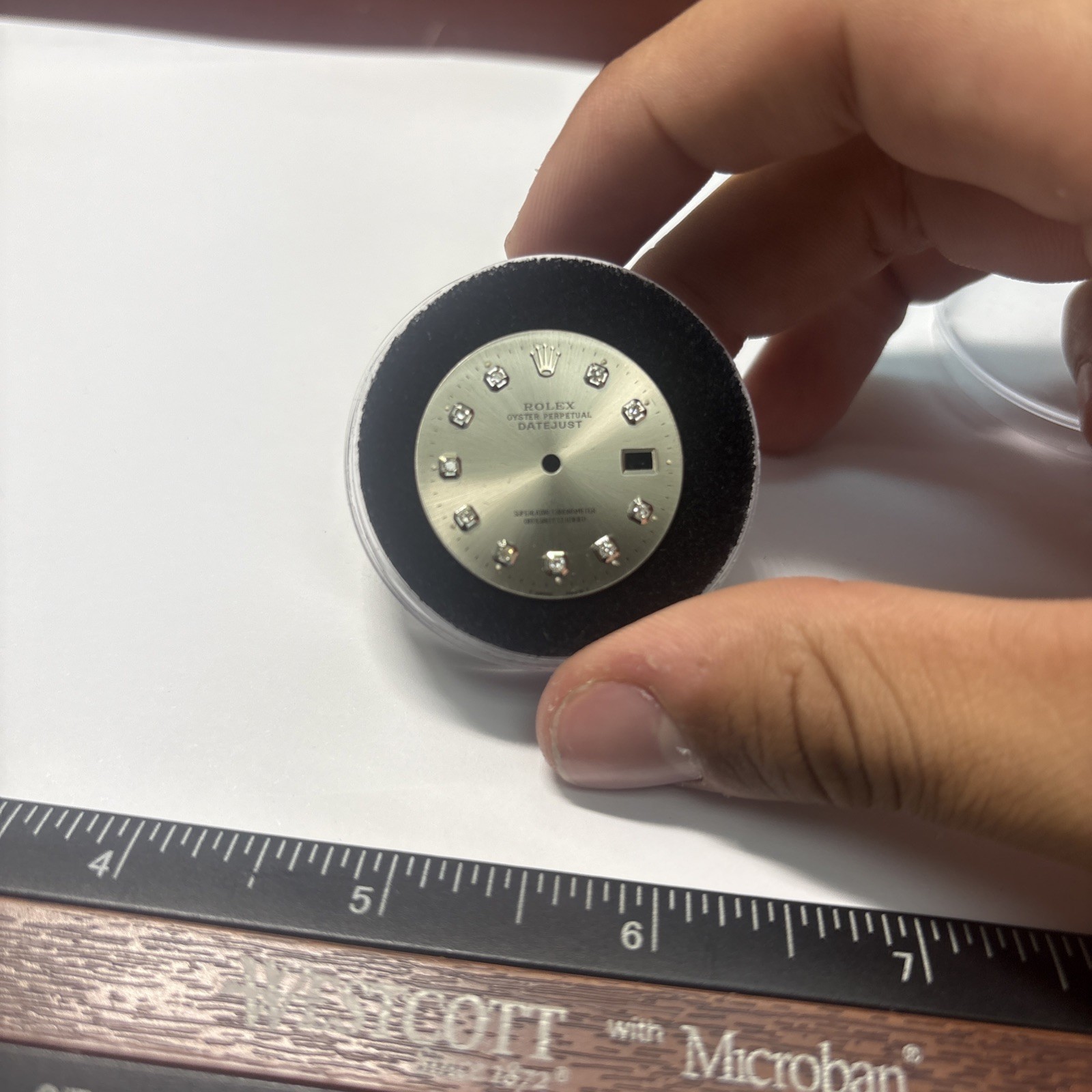 Rolex 36mm Old Style Dial As Is Custom Diamond Dial