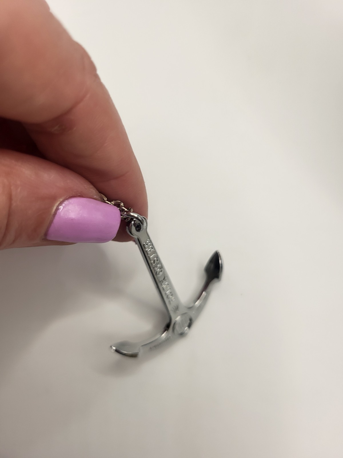 ROLEX Oyster Submariner Anchor Chain Necklace 300 Metres 1000 Ft