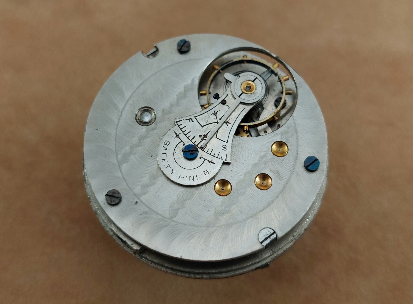 Antique NEW YORK WATCH Co. Movement & Dial. To restore/Spares