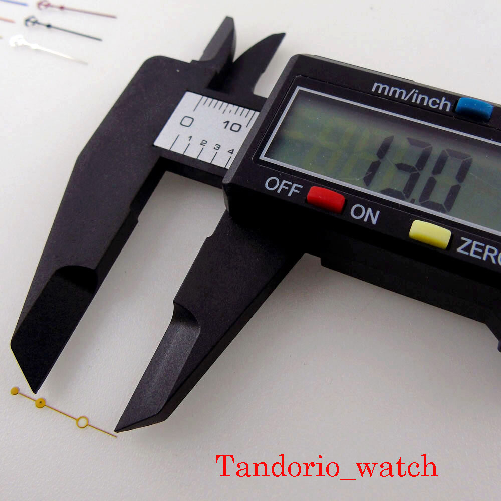 Fit NH35A NH36A 7s26 7s36 7s25 7s35 6r15 Green Luminous Blue Watch Second Hand