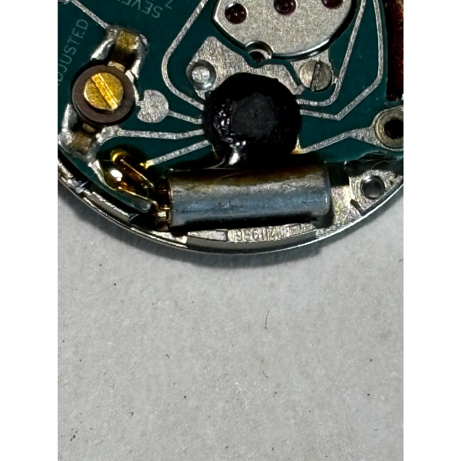 ETA cal. 956.114 partial quartz movement for parts/repair