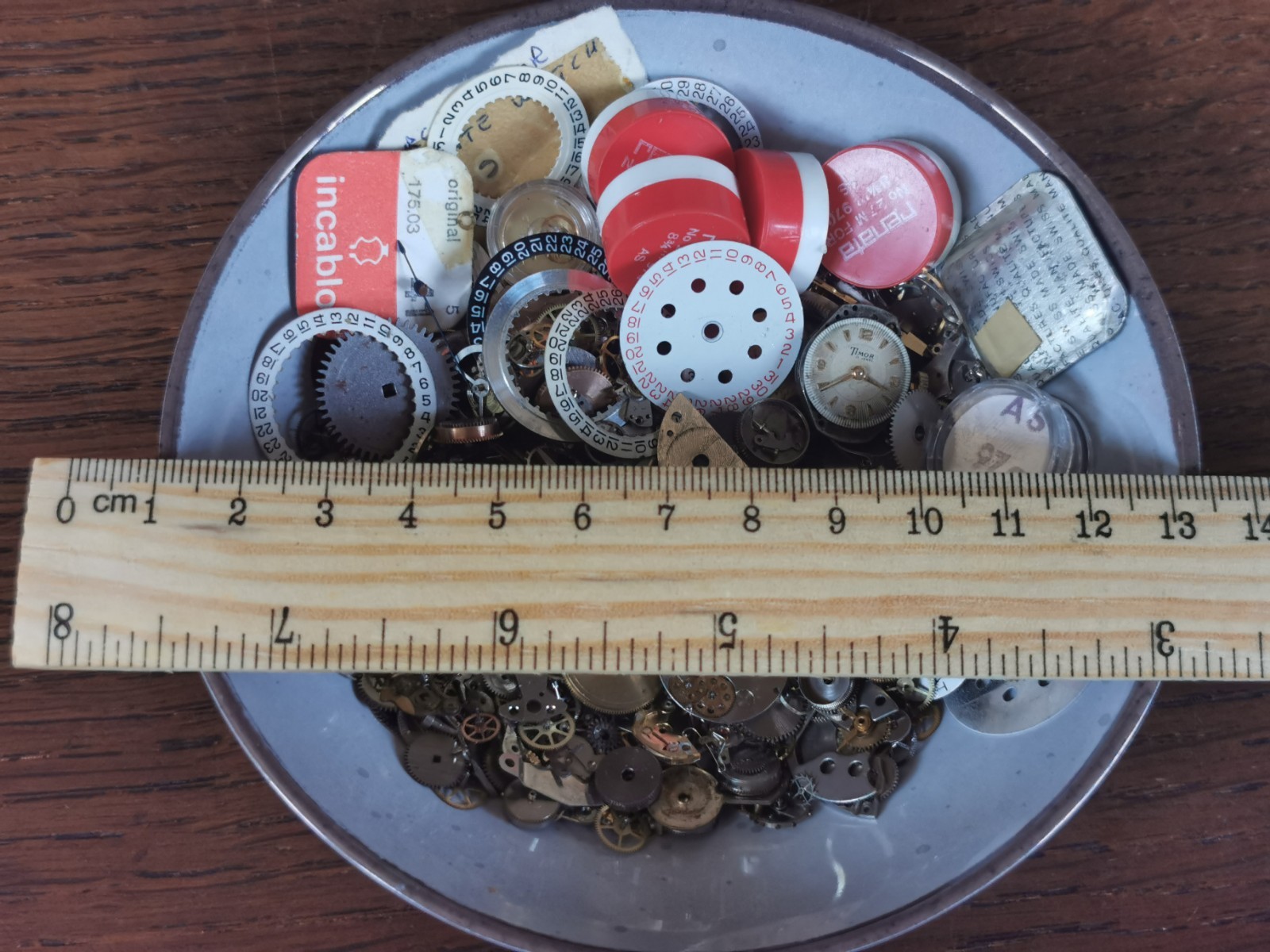 Watch Parts, Mixed Lot, Mostly Wheels, Watchmaker Parts #T209