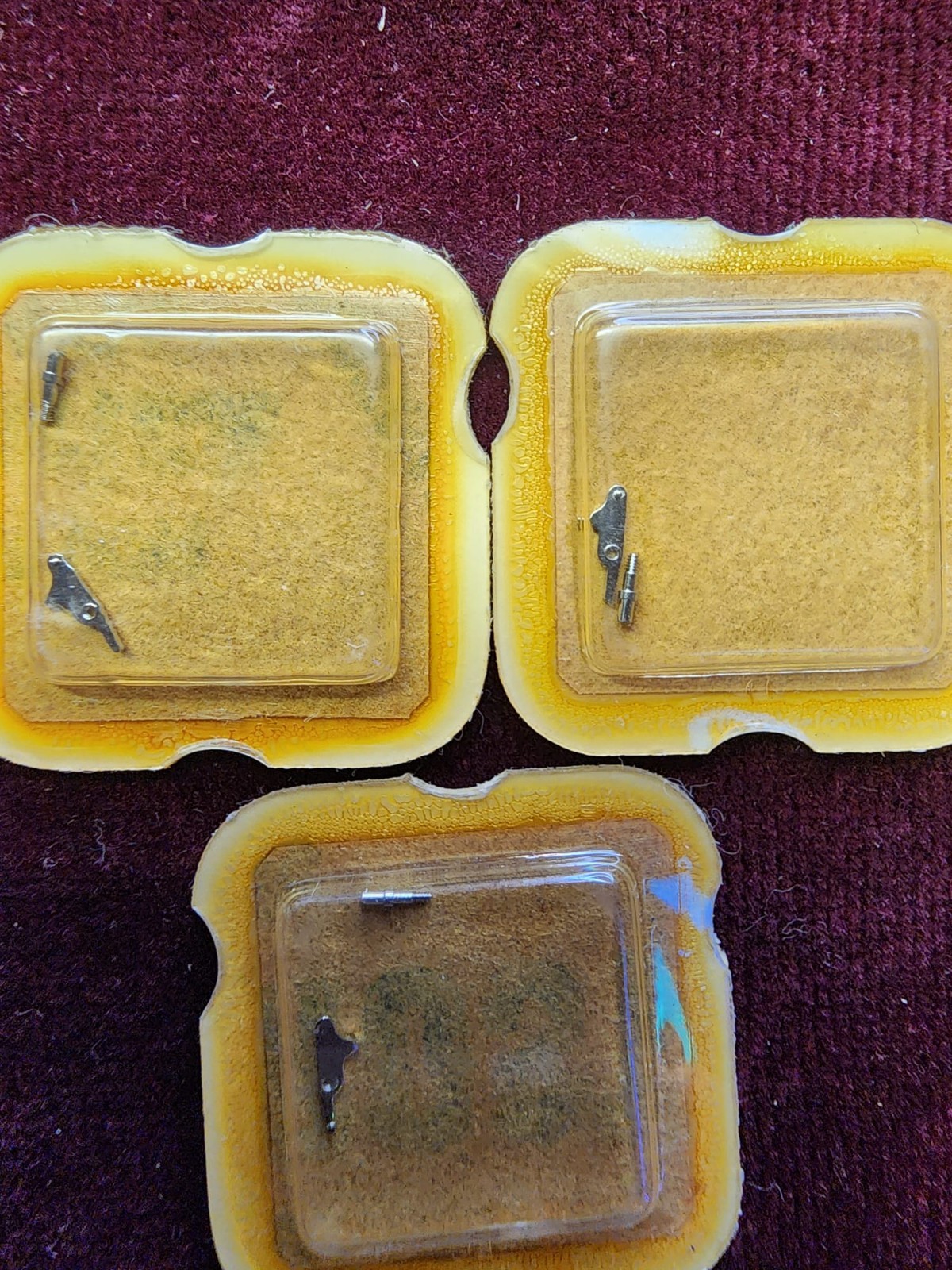 Vintage H 3¾–59 / 59N Watch Parts #51.080.06/.01 (443/5443) Swiss – Lot of 3 Pac